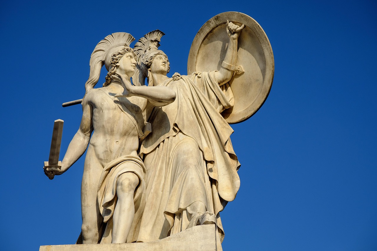 monument, statue, greek gods figures, athena, protected, figures, shield, sword, warriors, sculptures, stone sculptures, greek gods, mitte, statue, statue, statue, statue, statue, athena, athena, athena, shield, shield, shield, sword, sword, greek gods, greek gods
